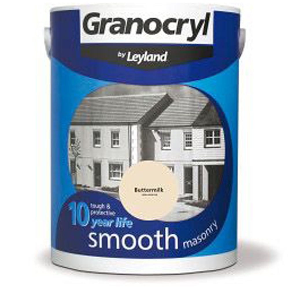 Granocryl-Smooth-Masonry-Buttermilk-5L. Granocryl-Smooth-Masonry-Buttermilk-5L.